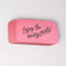 realistic eraser notepad with 'enjoy the messy parts' across the front
