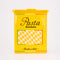 yellow pasta box ceramic vase