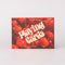 Packaged set of 2 cherry print playing card decks