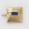 packaged gold metallic baby baggu
