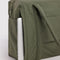 laptop sleeve of soft olive green cloud carry on