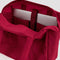 interior of cherry red everyday cloud bag