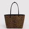 leopard reversible tote bag