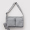 grey medium cargo crossbody