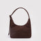 coffee mini nylon shoulder bag