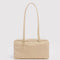 custard nylon bowler bag
