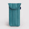 peacock blue puffy glasses sleeve