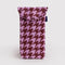 pink houndstooth puffy glasses sleeve