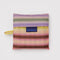 packaged colorful gradient horizontal stripe baggu