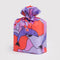packaged set of 3 standard baggu: multicolor penguins, orange turtle, and purple dolphins