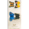packaged four colorful butterfly 3D popup bookmarks