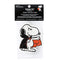 reversed side of snoopy dracula air freshener