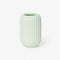 mint green ribbed sink cup