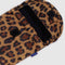 dark brown leopard 8 in. puffy tablet sleeve with tablet inside