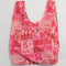standard baggu with hot pink ground and  all over print