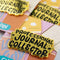 gold pin that says professional journal collector