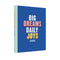 side view of big dreams daily joys journal