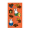 colorful miffy sticker sheet with miffy and dogs