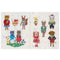 animal characters stickers