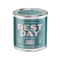 blue rest day candle