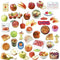 holographic apple stickers