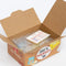 opened box of 40 supermarket holographic stickers