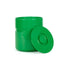 kelly green ice bucket with bottle