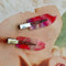 2 iridescent hot pink setting clips