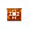 tortoise quilt square shaped XL hair claw