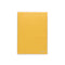 golden yellow weekly planner with clear plastic covering