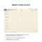 weekly page layout