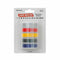 set of 5 colorful label marker tape refill