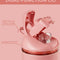 dual function lid. soft touch carry loop and leakproof lid