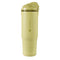 olive 24 oz water bottle with two straw and chug options