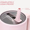completely leak-proof with circular flip straw