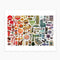 colorful items 'bit and bobs' print