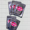 set of 5 very berry lip patches
