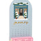 sideview of book lovers mini desk calendar 