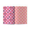 interior colorful scrapbooking sheets pink grid whimsical girlie scrapbooking paper booklet