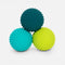 set of three green textured magnetic fidget toys