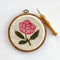 pink peony punch needle kit