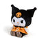 sideview of halloween kuromi warmie plush