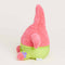 side view of patrick starr from spongebob squarepants warmie plush