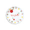 white trinket tray with abstract print with 'you're the cherry top!' and 3D cherry ring holder