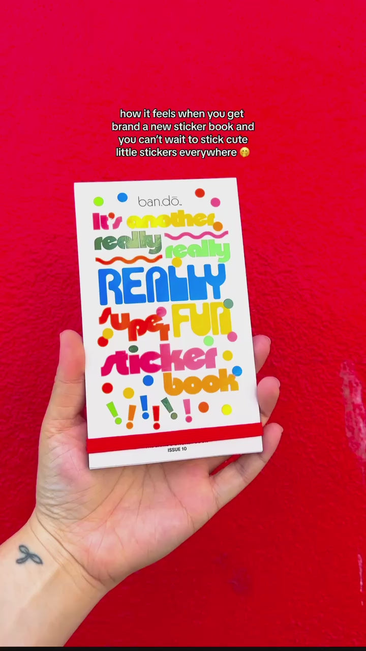 Sticker Book Issue Ten | 700+ Colorful Stickers | ban.do