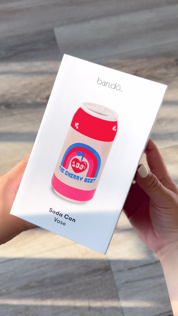 unboxing the lucky cherry soda vase