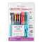 packaged creative notetaking kit with dual tip markers, dual tip highlighters, mechanical pencil and multi-color ballpoint pen