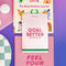 editorial image of goal setter sticker book