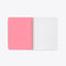 interior image of pink pocket sheet and lined page