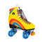 yellow rainbow roller skates